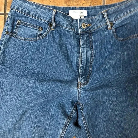 Coldwater Creek Straight Jeans Size 12 - Picture 3 of 5